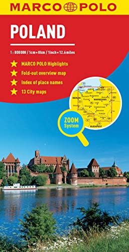 Poland Marco Polo Map (Marco Polo Maps)