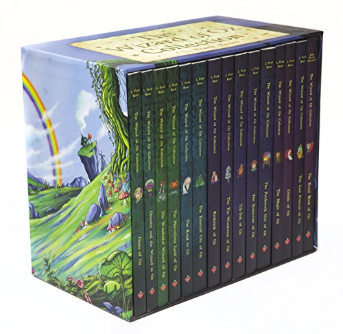 The Wizard of Oz Collection: 15 Book Box Set (The Wizard of Oz, The Emerald City of Oz, The Scarecrow of Oz ... The Lost Princess of Oz, Tik-Tok of Oz)