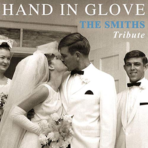 CD cover for "Hand In Glove" tribute album, featuring a vintage wedding photo.