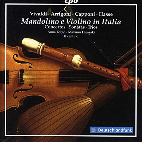CD cover featuring a violin, mandolin, and recorder against a dark background.
