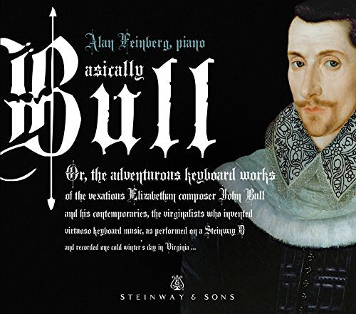 CD cover: portrait of a man in Elizabethan attire with bold title "Bull".