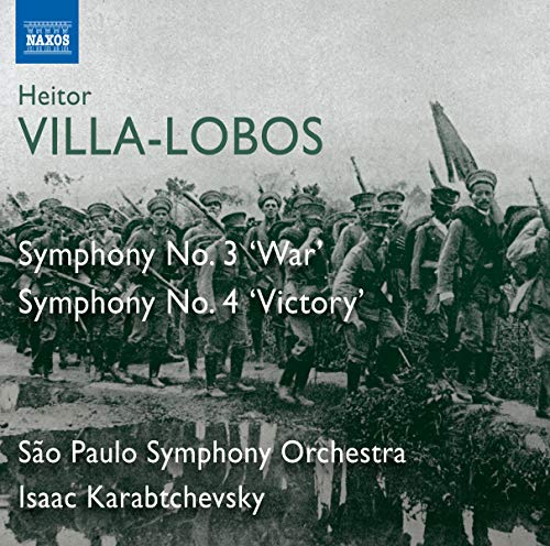 Osespkarabtchevsky - Villa-Lobos: Symphonies 3 4 [CD]