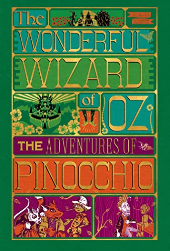 Adventures of Pinocchio and Wonderful Wizard of Oz, MinaLima Illus.  Box Set : The Adventures of Pinocchio; The Wonderful Wizard of Oz