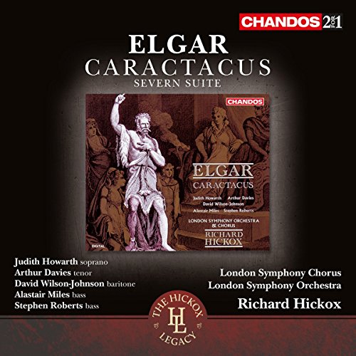 Lso/hickox - Elgar:Caractacus Op 35 [Judith Howarth; Arthur Davies; David Wilson-Johnson; London Symphony Chorus; London Symphony Orchestra,Richard Hickox] [CHANDOS: CHAN 241-58] [CD]