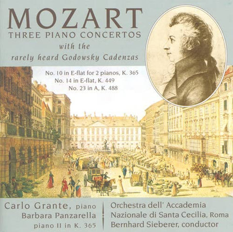 Mozart  W.a./carlo Grante - Three Piano Concertos [CD]