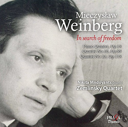 Quatuor Zemlinsky - Weinberg: In search of Freedom (Piano Quintet Op. 18, Quartet No. 10, Op. 85, Quartet No. 13, Op. 118) [CD]