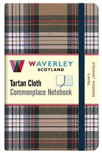 Stewart Modern Camel: : Waverley Genuine Tartan Cloth Commonplace Pocket Notebook (9cm x 14cm) : 57