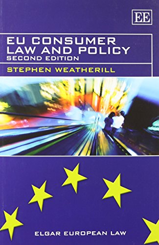 Eu Consumer Law and Policy