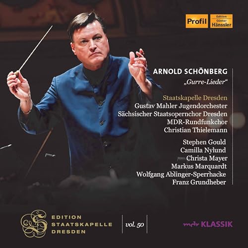 CD cover featuring conductor Christian Thielemann and text listing performers.
