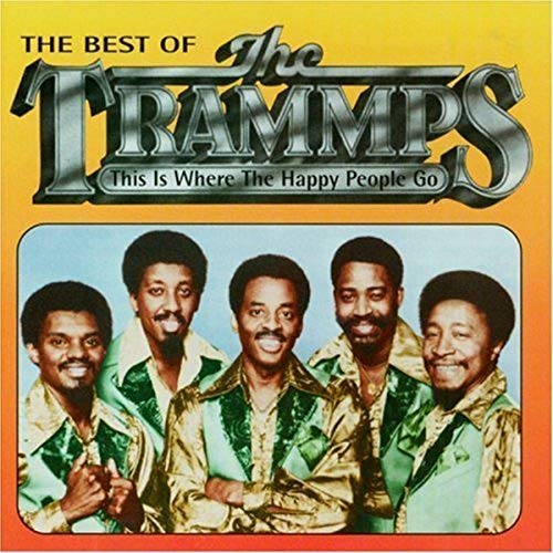 CD cover for The Trammps’ “The Best Of” album featuring the band.