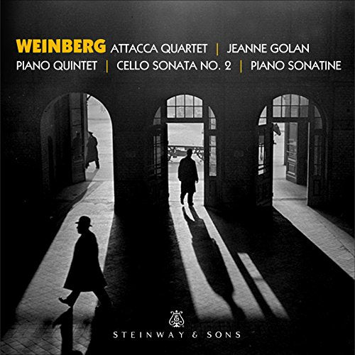 Golan/attacca Quartet - Mieczys?aw Weinberg: Piano Quintet, Cello Sonata No. 2, Piano Sonatine [CD]