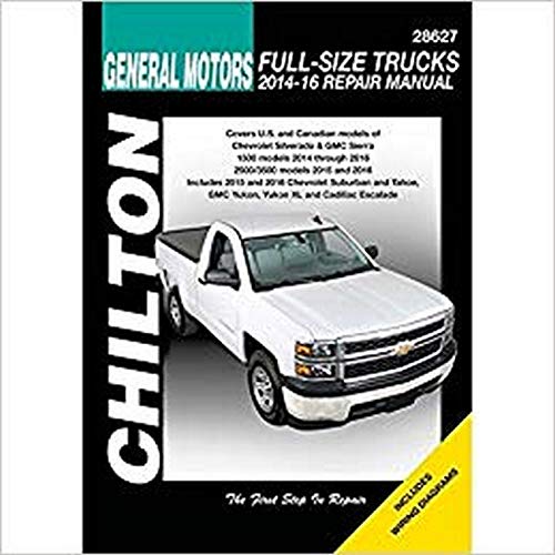 Chevrolet Silverado (Chilton): 2014-2016