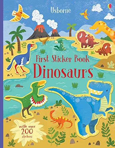 First Sticker Book Dinosaurs (First Sticker Books): 1 (First Sticker Books series)