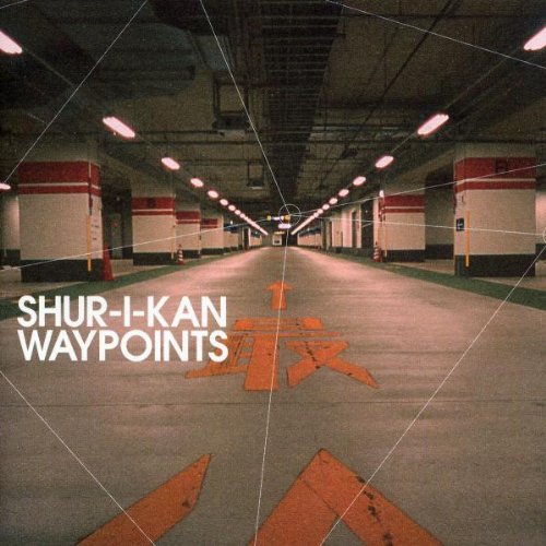 CD cover for Shur-i-kan’s “Waypoints” featuring an underground parking garage.