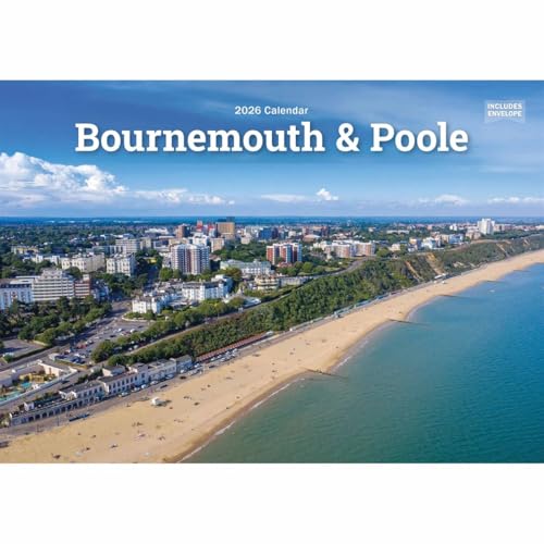 Bournemouth Poole A5 Calendar 2026