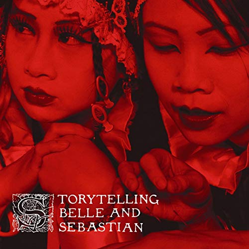 Red album cover featuring two faces with ornate headwear and text.