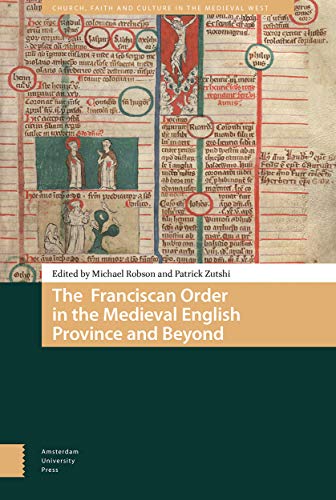 Book cover featuring illuminated manuscript imagery and title: “The Franciscan Order…”