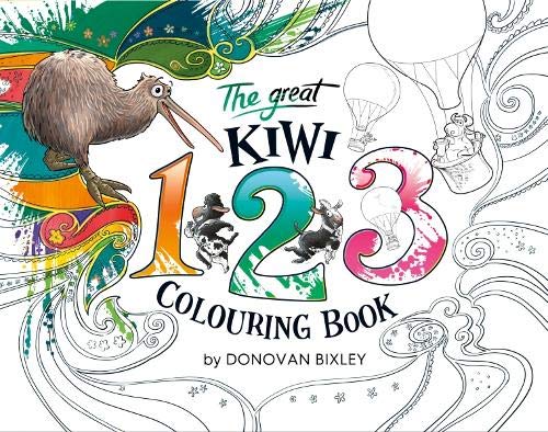 The Great Kiwi 123 Colouring Book (Colouring Books)