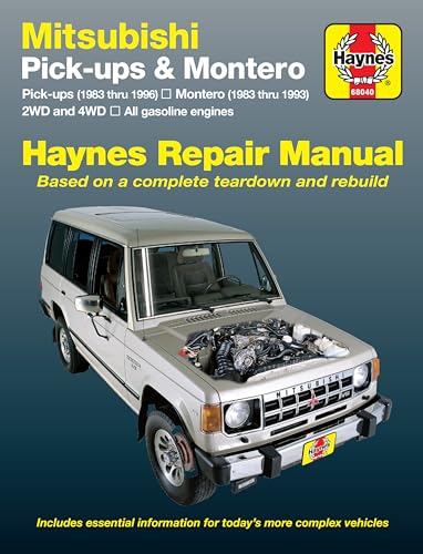 Mitsubishi Pick Up &amp; Montero (83 - 96)