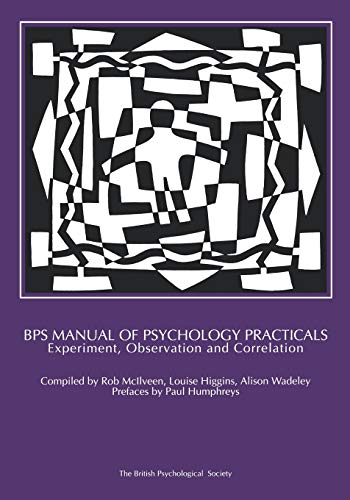 BPS Manual of Psychology Practicals: Experiment