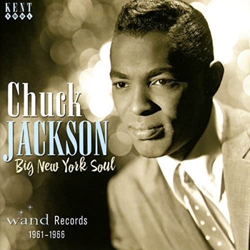 Chuck Jackson portrait on CD cover, titled "Big New York Soul.