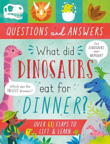 LARGE QUESTION-AND-ANSWER FLAP BOOK - DINOSAURS