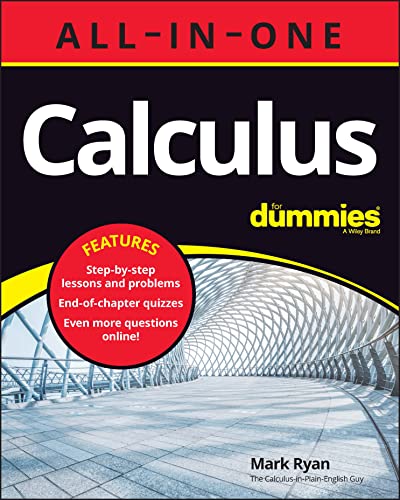 Calculus All-in-One For Dummies (+ Chapter Quizzes  Online)