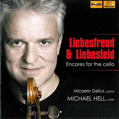 CD cover featuring cellist Michael Hell and pianist Micaela Gelius.