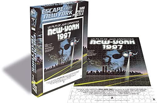 Escape From New York - French Movie Poster (500 Piece) [CD]
