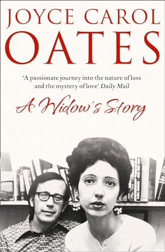 Book cover: “A Widow’s Story” by Joyce Carol Oates, with author portrait.