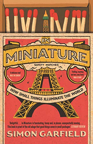 Book cover featuring a matchbox with red matches and the Eiffel Tower.