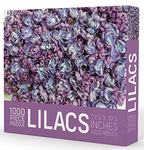 1000-PIECE PUZZLE: LILACS