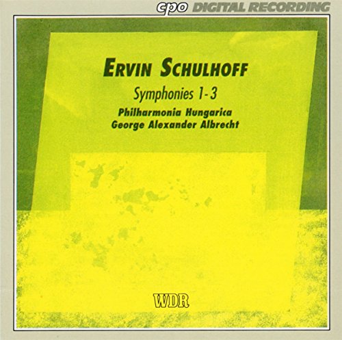 Phil Hungaricaalbrecht - SCHULHOFF - SYMPHONIES NOS. 1-3 [CD]