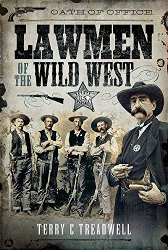 Book cover featuring five historical lawmen in Western attire with rifles and a marshal badge.