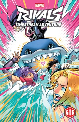 Comic book cover featuring Marvel characters Venom, Blue Marvel, and others.