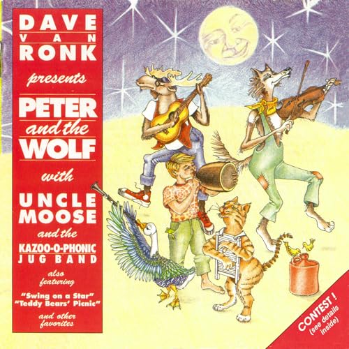 Dave Van Ronk & Uncle Moose And The Kazoo-o-phonic Jug Band - Presents Peter And The Wolf [CD]