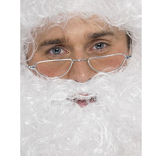 Santa Half Moon Specs, Silver