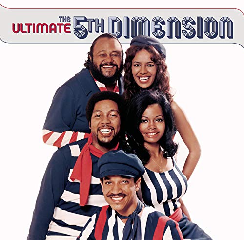 Album cover for The 5th Dimension’s “Ultimate” featuring the group portrait.