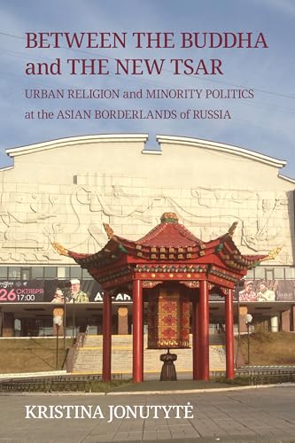 Book cover featuring a Buddhist shrine in front of a large building.