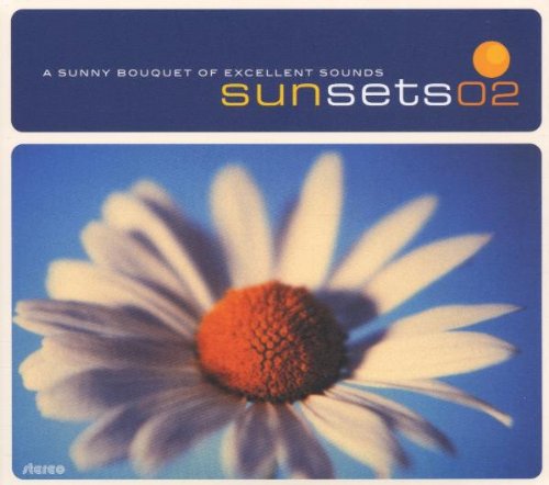 CD cover for “Sunsets II” featuring a close-up of a daisy.