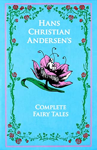 Book cover with floral border and illustration of a fairy in a flower.