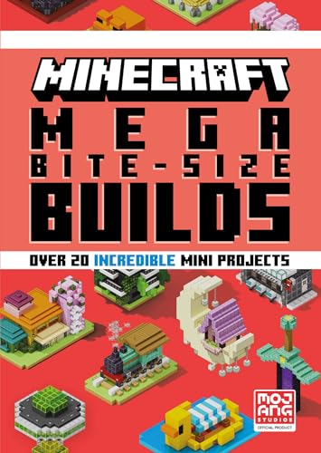 Minecraft Mega Bite-Size Builds [Hardcover] [2024] Mojang
