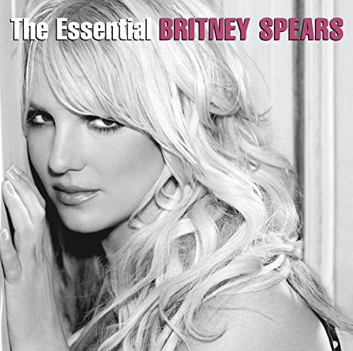 Britney Spears CD cover featuring a close-up portrait of the singer.