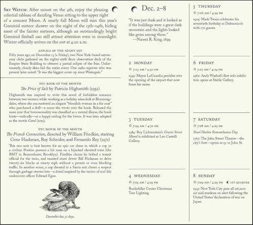 An Almanac of New York City for the Year 2026
