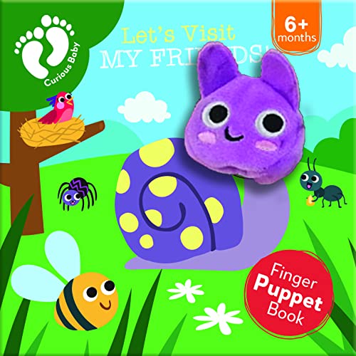 Let's Visit My Friends (Curious Baby: Finger Puppet Book)