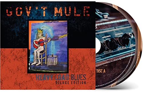 Gov’t Mule “Heavy Load Blues” CD with illustrated cover art.
