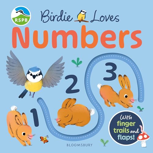 RSPB Birdie Loves Numbers : With finger trails and lift-the-flap surprises!