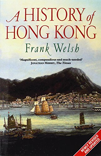 Book cover: “A History of Hong Kong” with a harbor scene.