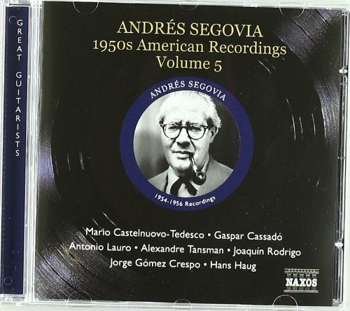Segovia - 1950s American Recordings Vol. 5 [CD]
