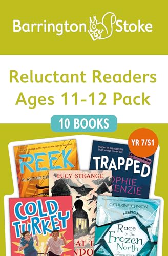 Book pack cover displaying six young adult novels for ages 11-12.